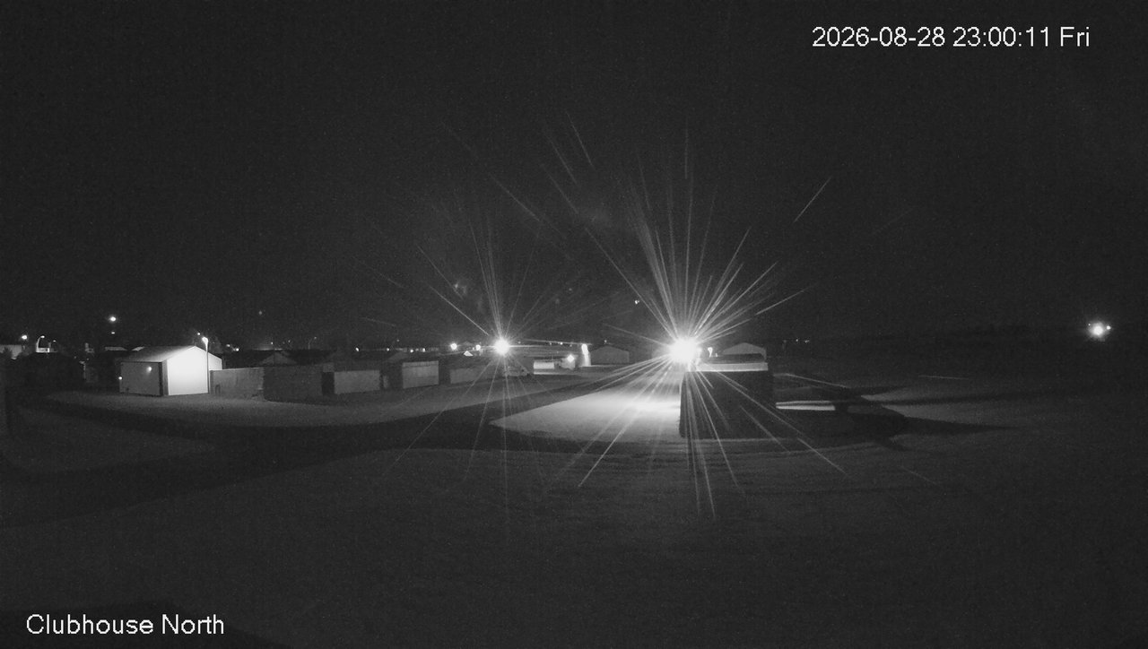 time-lapse frame, North view of Lacombe Airport webcam