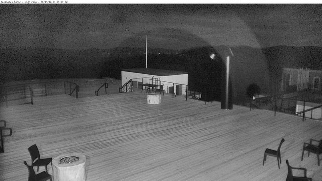 time-lapse frame, Palisades High Camp Views webcam