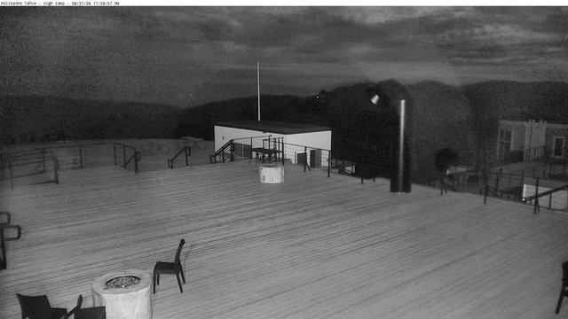 time-lapse frame, Palisades High Camp Views webcam