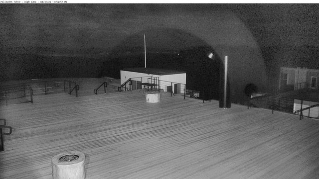 time-lapse frame, Palisades High Camp Views webcam