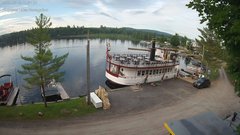 view from Raquette Lake Navigation  on 2025-06-25