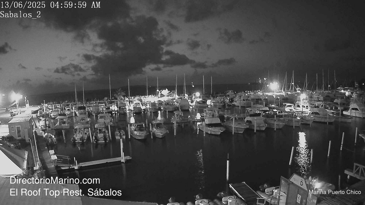 time-lapse frame, PuertoChico webcam