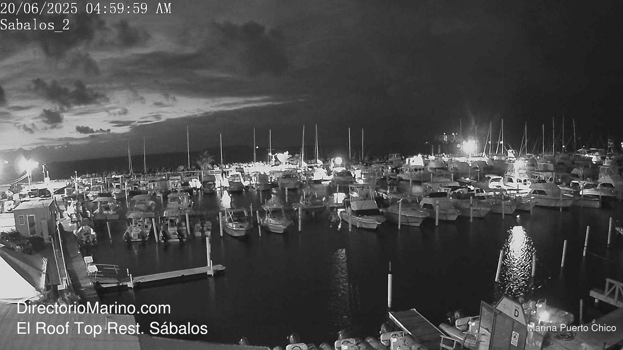 time-lapse frame, PuertoChico webcam