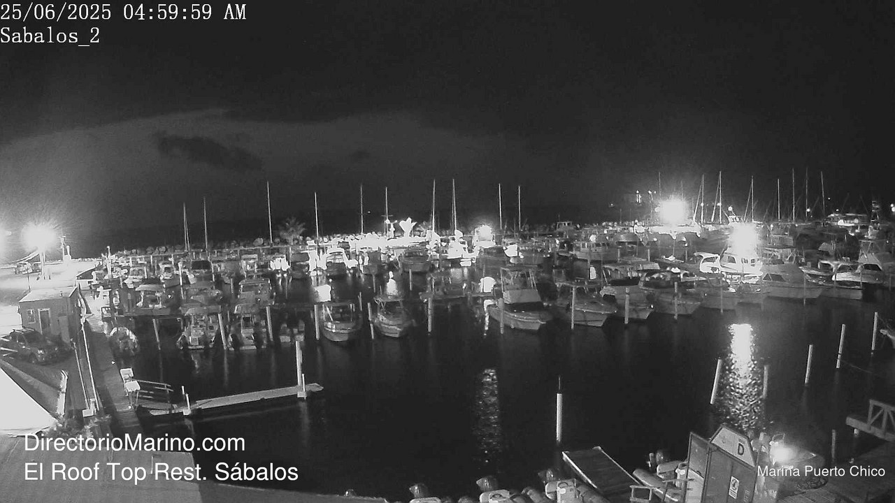 time-lapse frame, PuertoChico webcam
