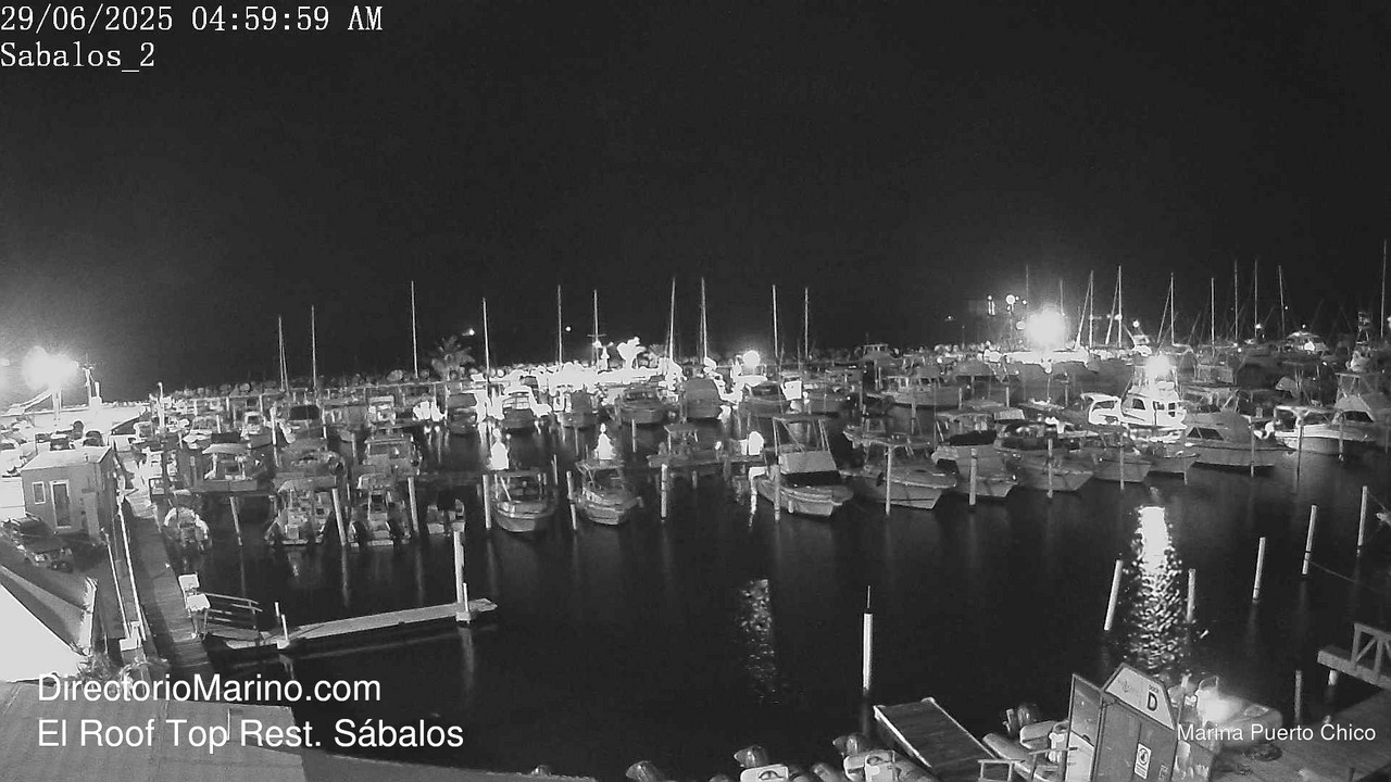 time-lapse frame, PuertoChico webcam