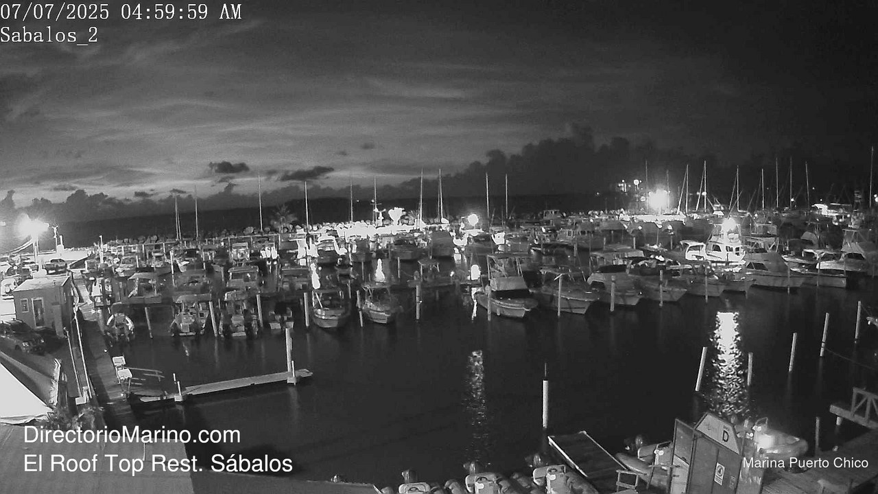 time-lapse frame, PuertoChico webcam