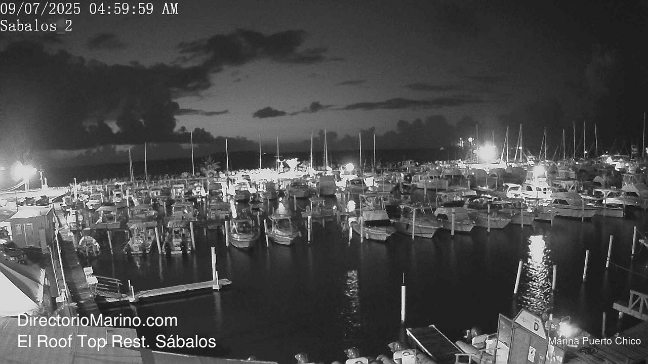 time-lapse frame, PuertoChico webcam