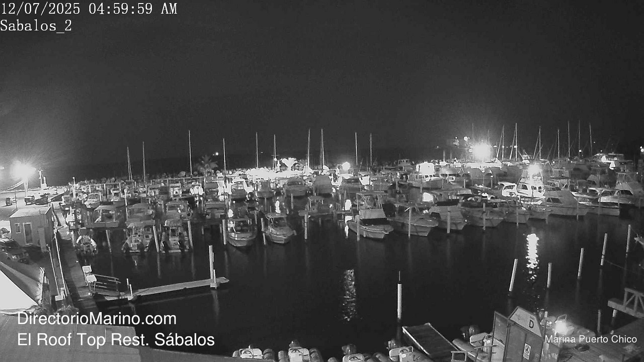 time-lapse frame, PuertoChico webcam