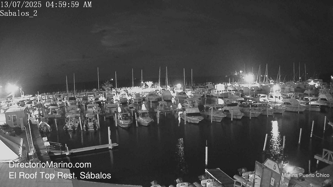time-lapse frame, PuertoChico webcam