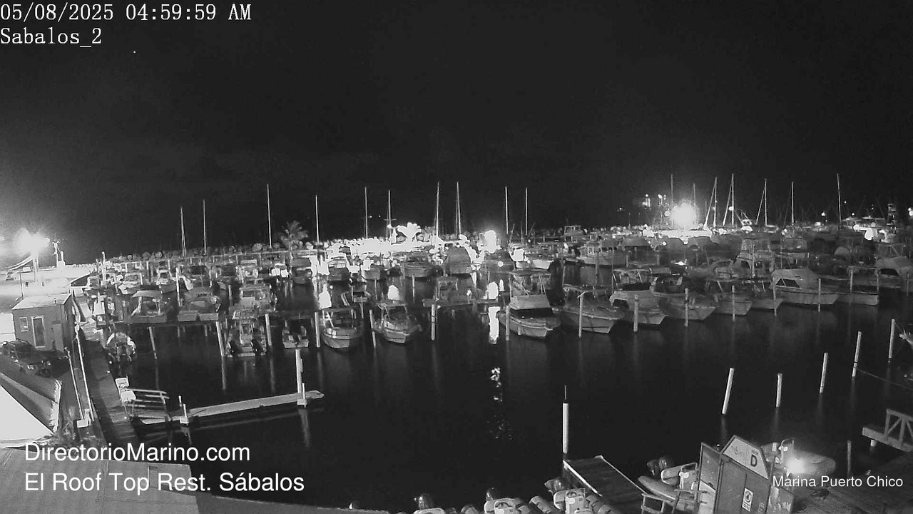 time-lapse frame, PuertoChico webcam