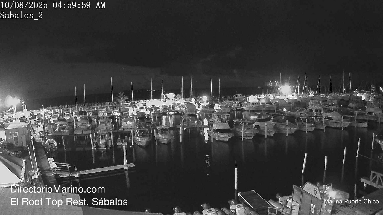 time-lapse frame, PuertoChico webcam