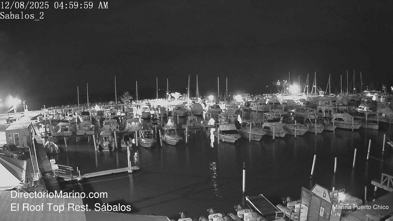 time-lapse frame, PuertoChico webcam