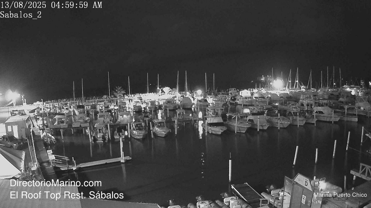 time-lapse frame, PuertoChico webcam