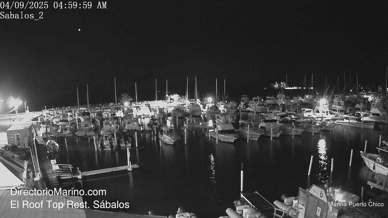 time-lapse frame, PuertoChico webcam