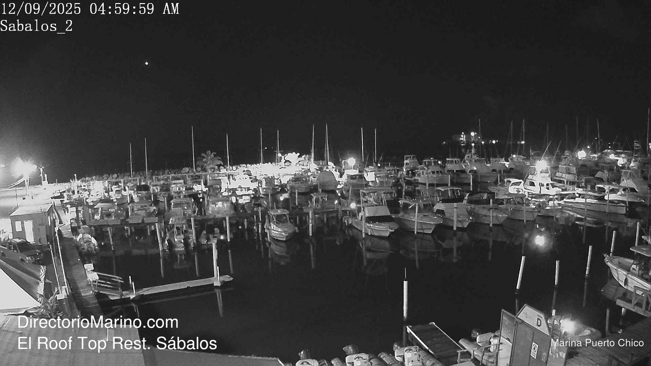 time-lapse frame, PuertoChico webcam