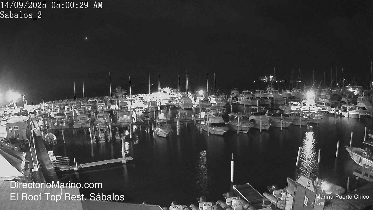 time-lapse frame, PuertoChico webcam