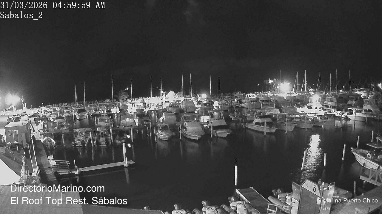 time-lapse frame, PuertoChico webcam