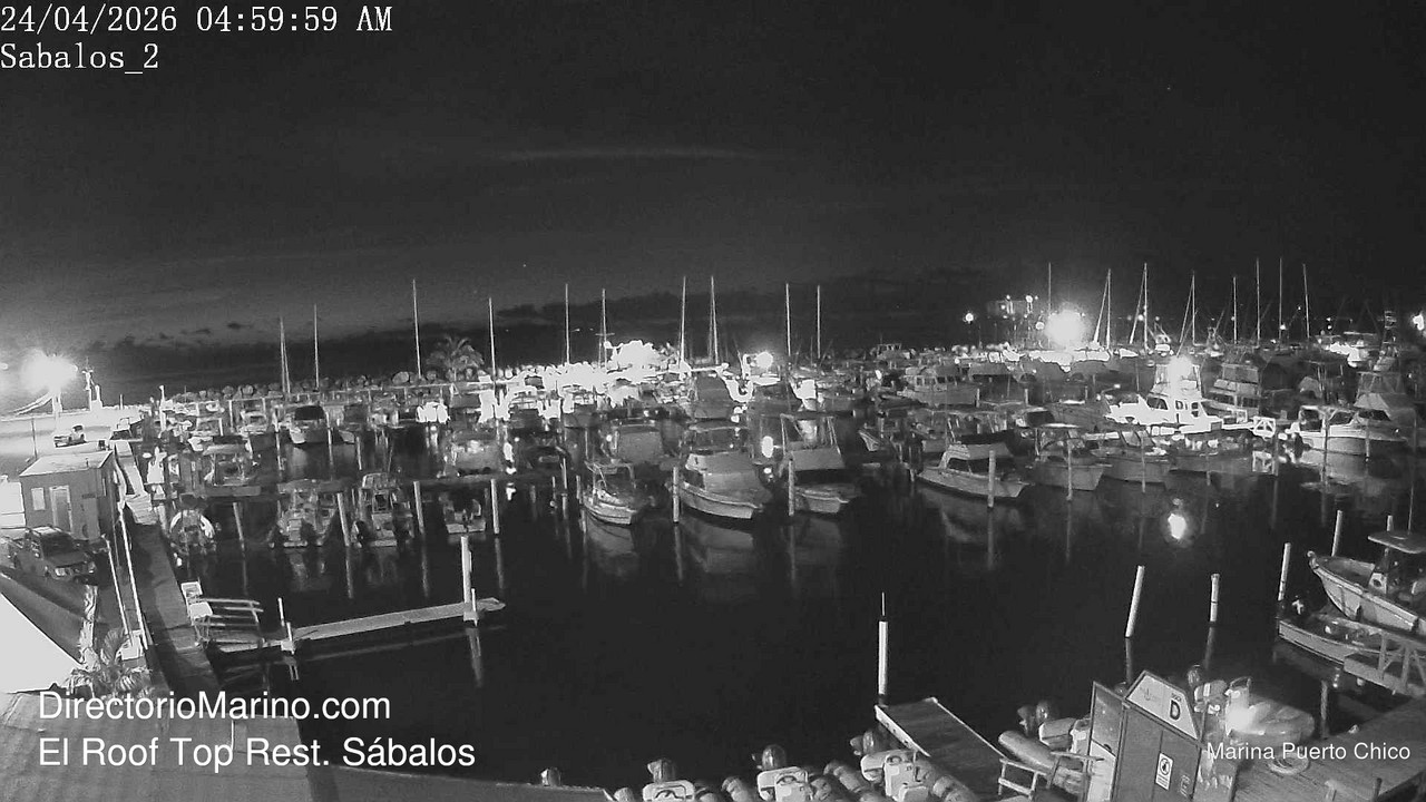 time-lapse frame, PuertoChico webcam