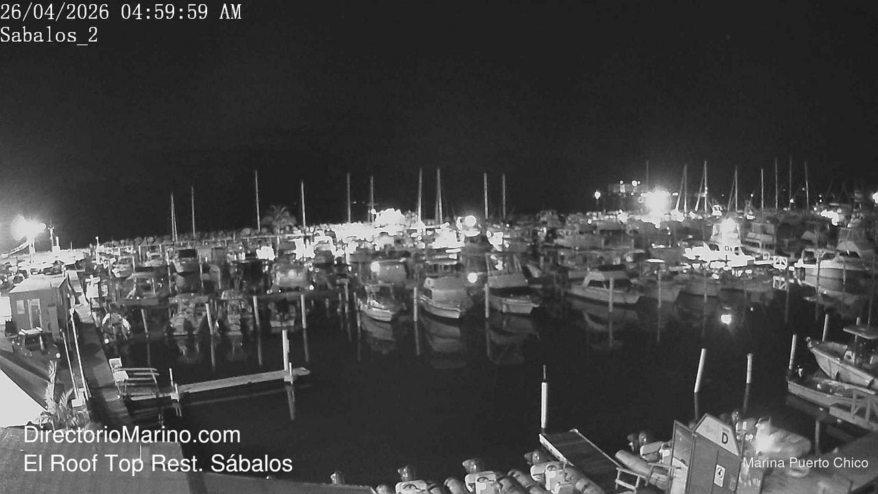 time-lapse frame, PuertoChico webcam