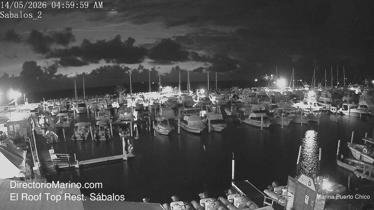 time-lapse frame, PuertoChico webcam