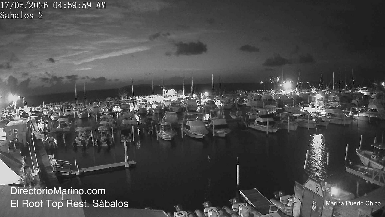 time-lapse frame, PuertoChico webcam