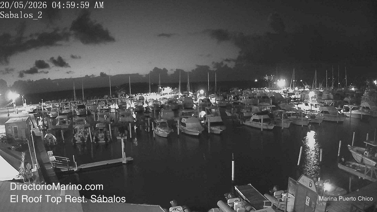 time-lapse frame, PuertoChico webcam