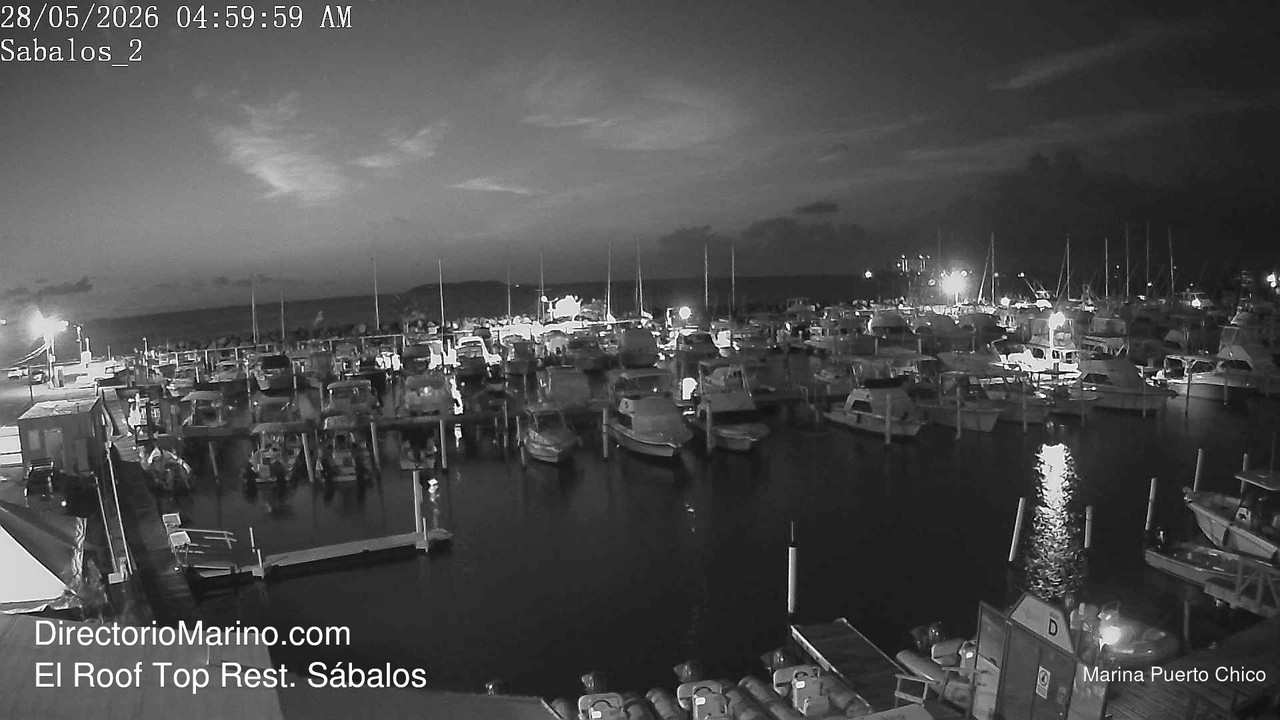 time-lapse frame, PuertoChico webcam