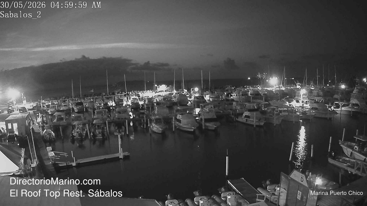time-lapse frame, PuertoChico webcam