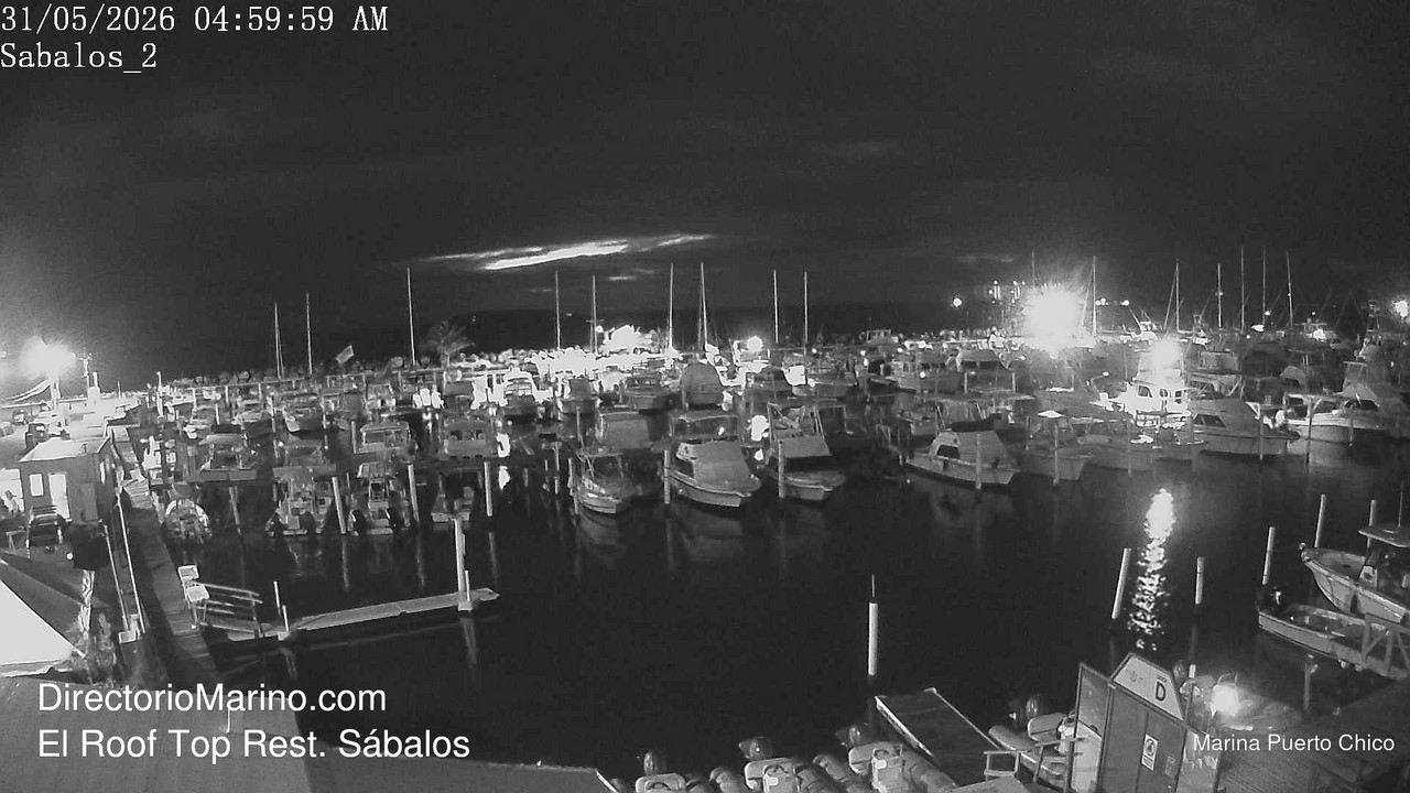 time-lapse frame, PuertoChico webcam