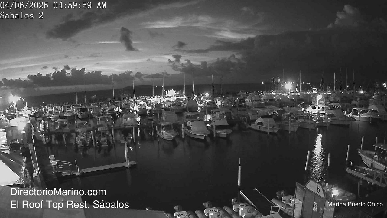 time-lapse frame, PuertoChico webcam