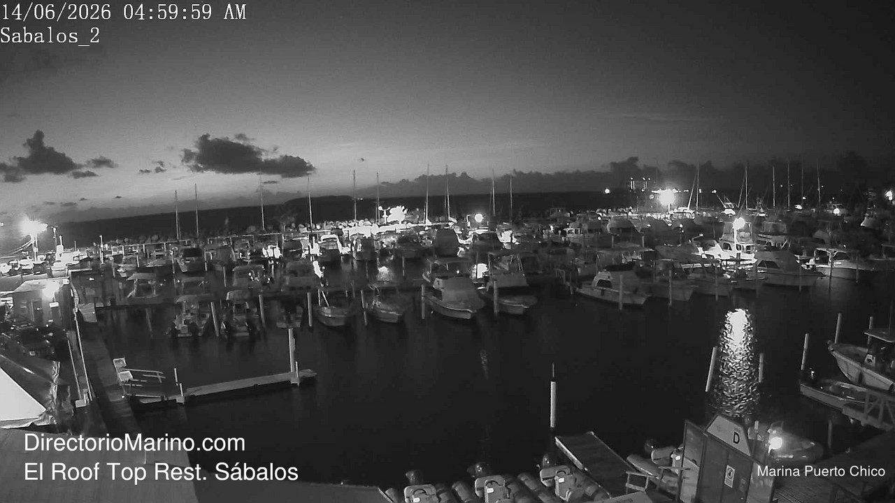 time-lapse frame, PuertoChico webcam