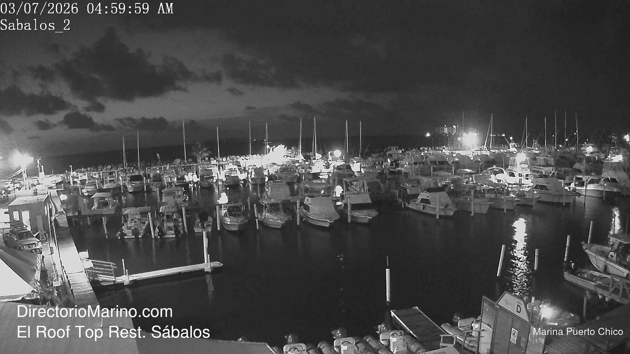 time-lapse frame, PuertoChico webcam