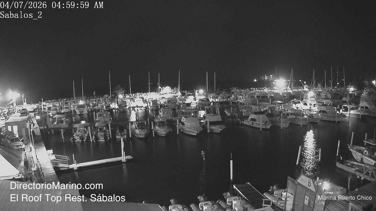 time-lapse frame, PuertoChico webcam