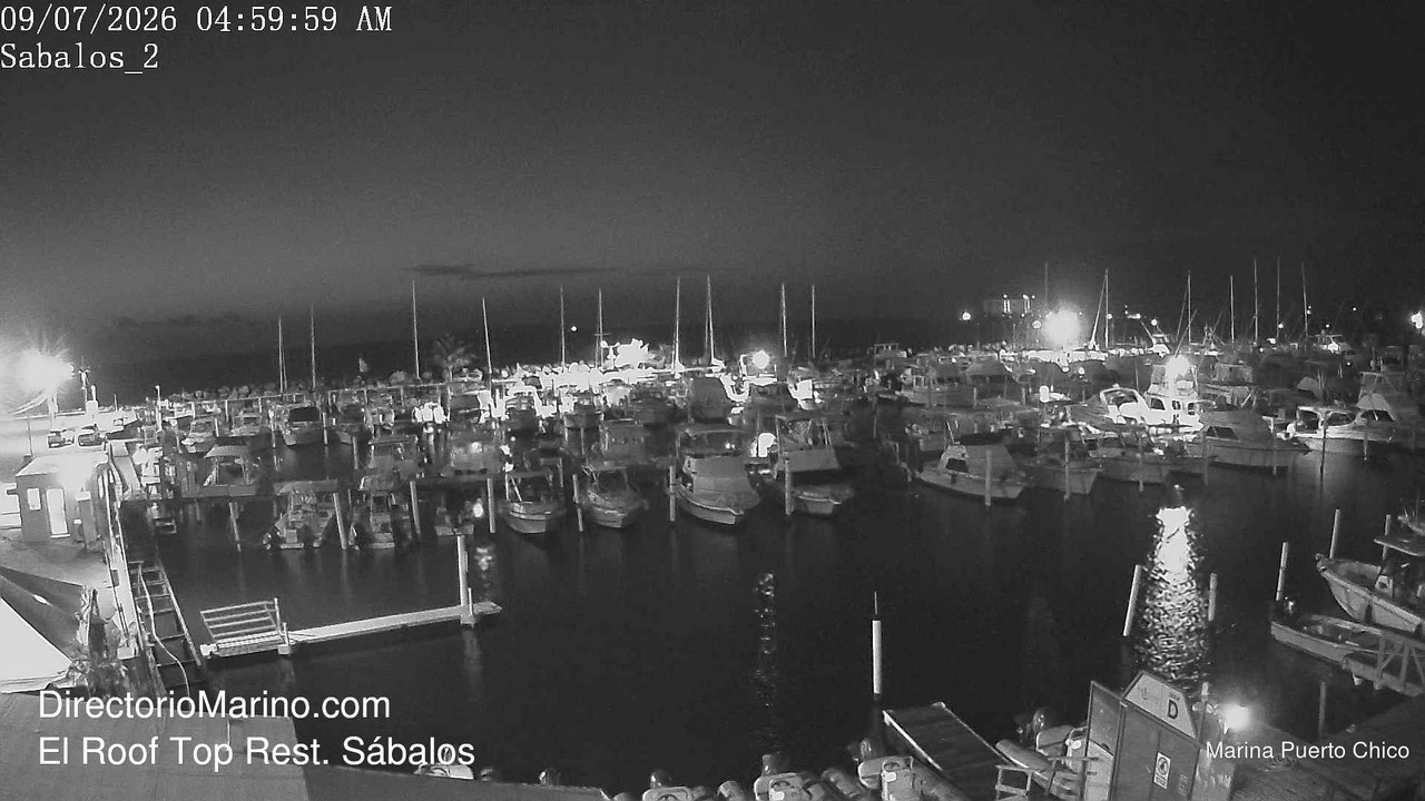 time-lapse frame, PuertoChico webcam