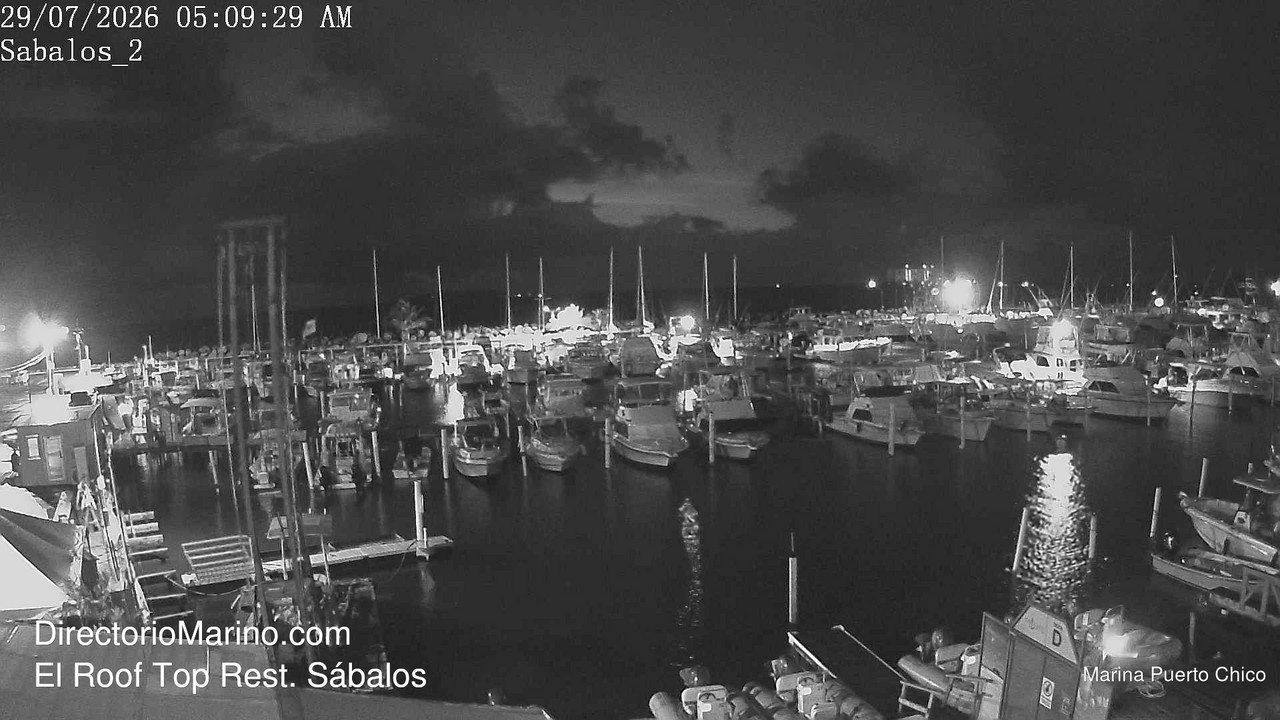 time-lapse frame, PuertoChico webcam