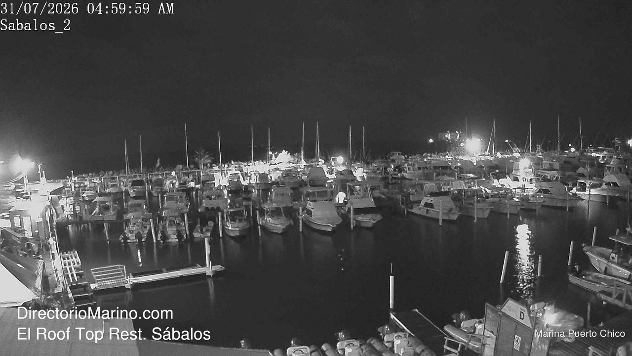 time-lapse frame, PuertoChico webcam