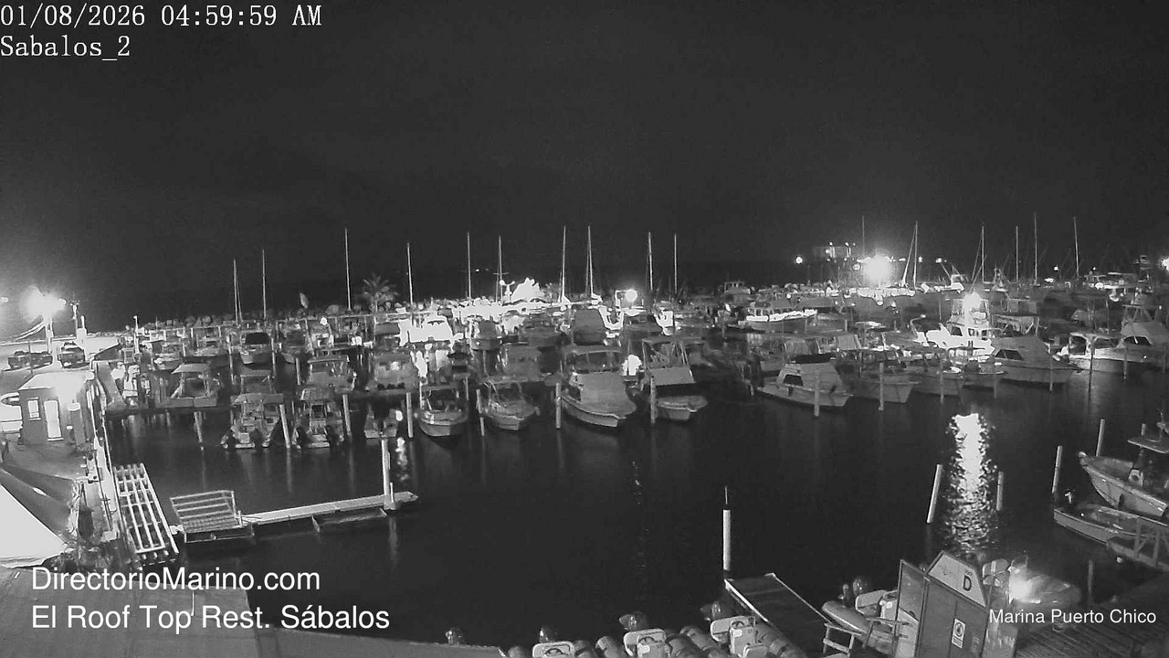 time-lapse frame, PuertoChico webcam