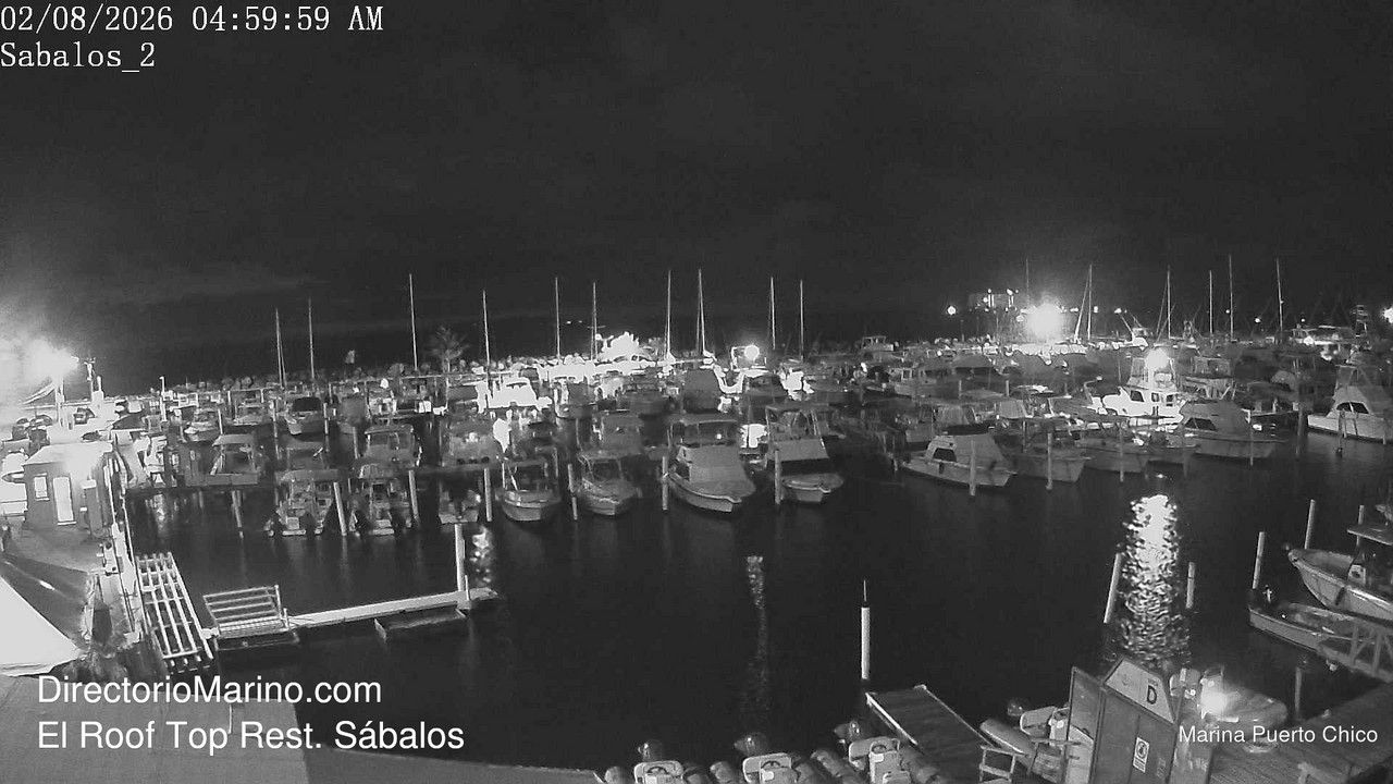 time-lapse frame, PuertoChico webcam