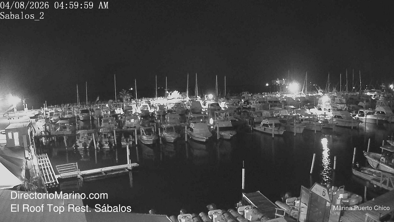 time-lapse frame, PuertoChico webcam
