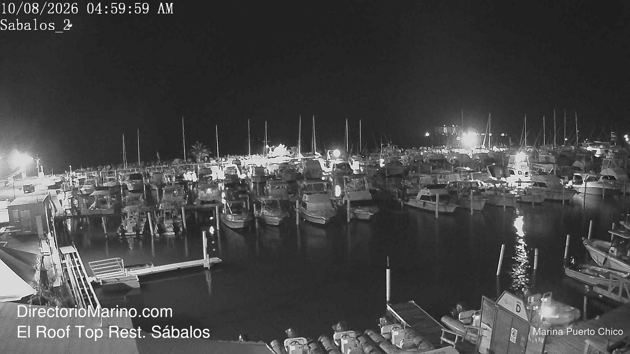 time-lapse frame, PuertoChico webcam