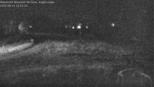 time-lapse frame, Mammoth Eagle Lodge webcam
