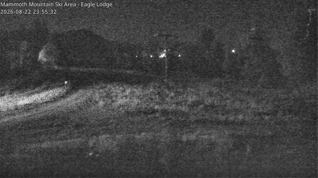 time-lapse frame, Mammoth Eagle Lodge webcam