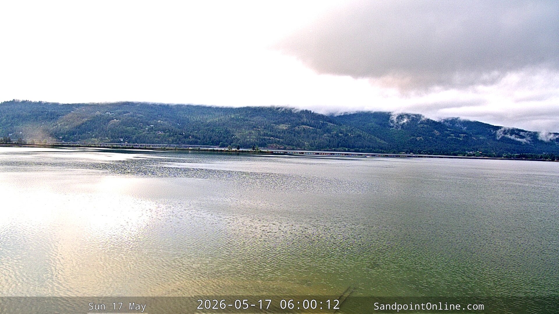 time-lapse frame, Sandpoint Online - Long Bridge webcam