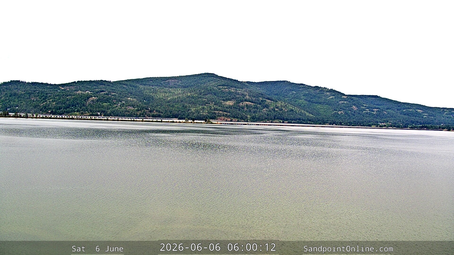 time-lapse frame, Sandpoint Online - Long Bridge webcam