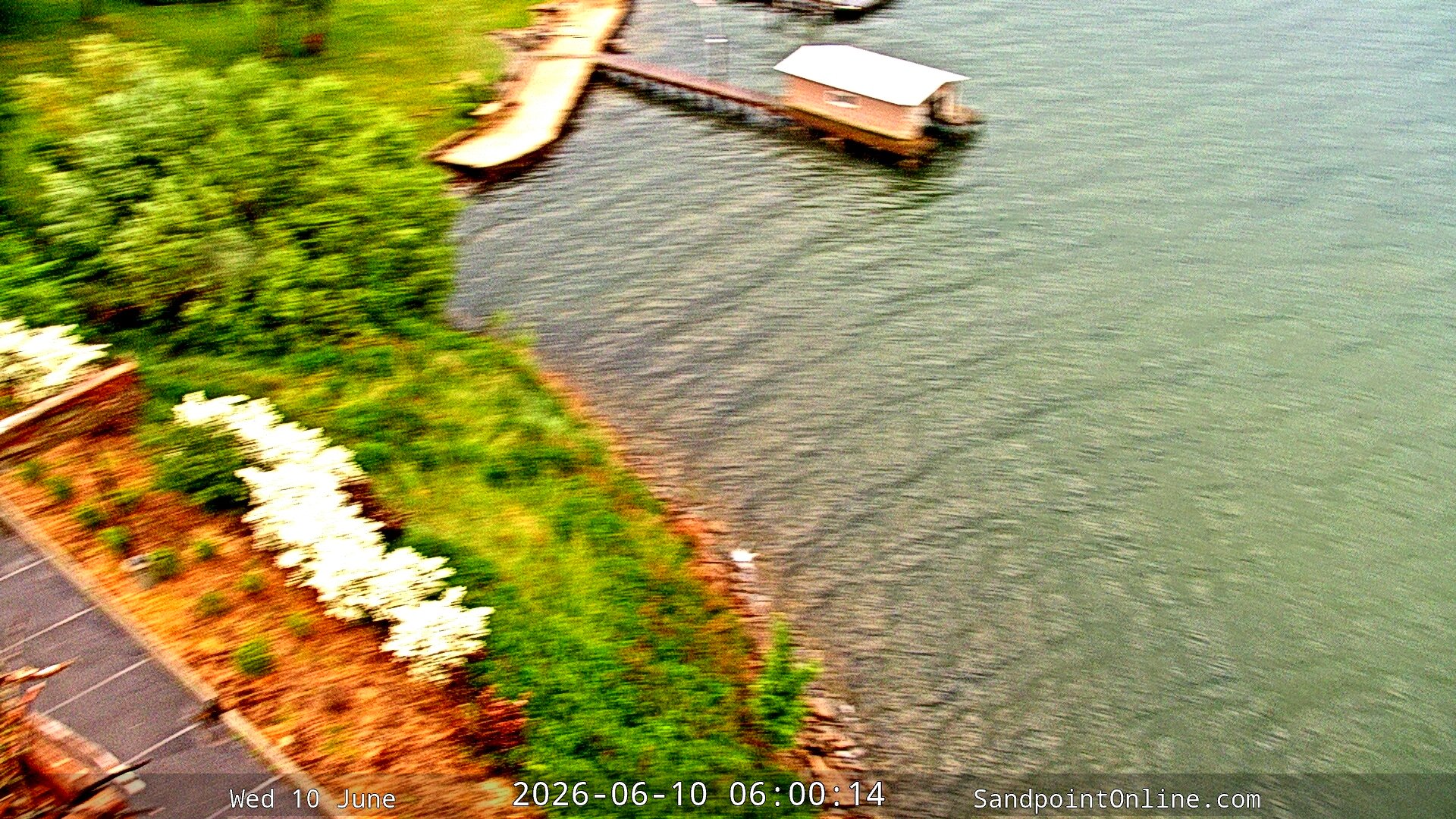 time-lapse frame, Sandpoint Online - Long Bridge webcam