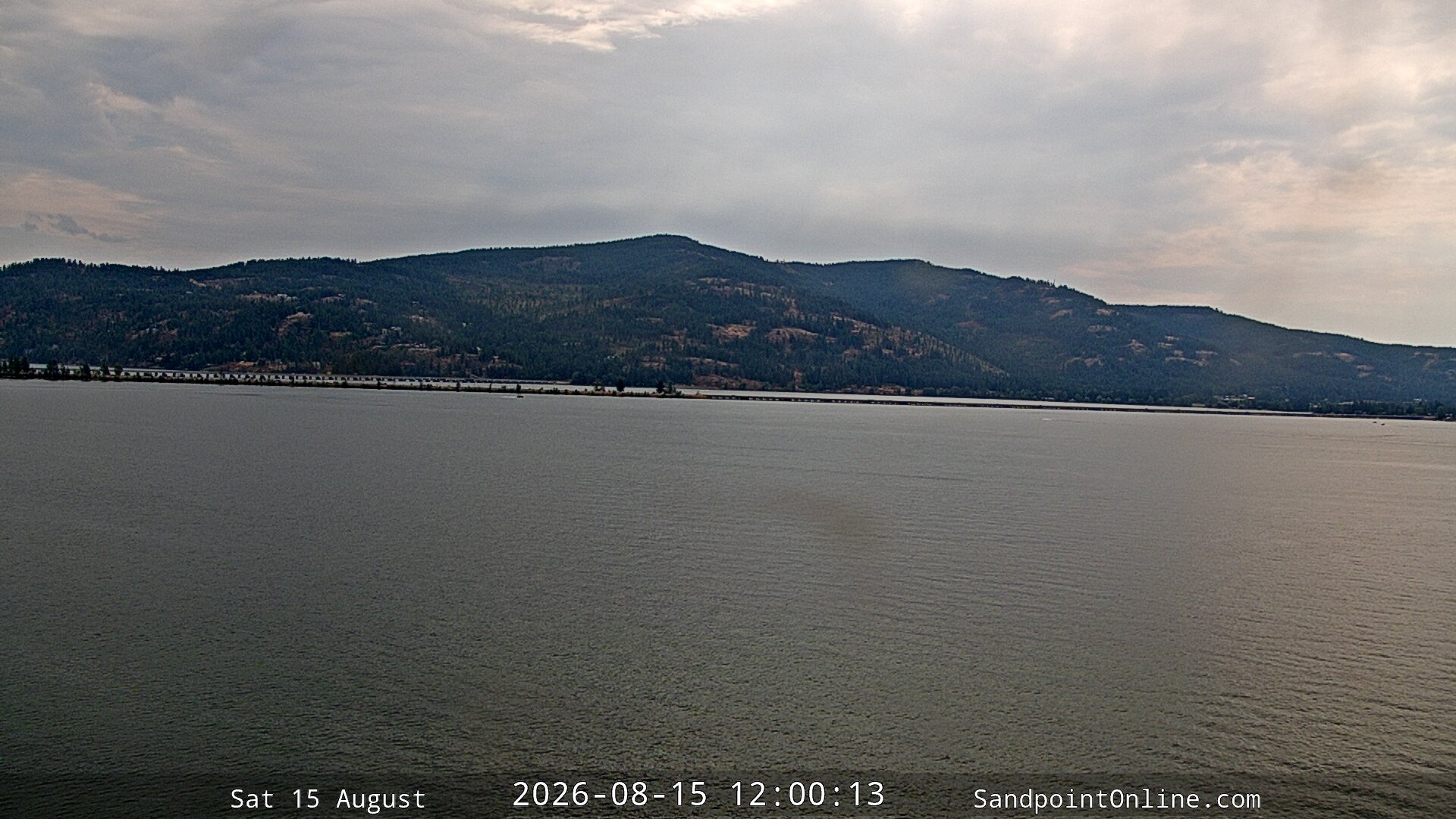 view from Sandpoint Online - Long Bridge on 2026-08-15