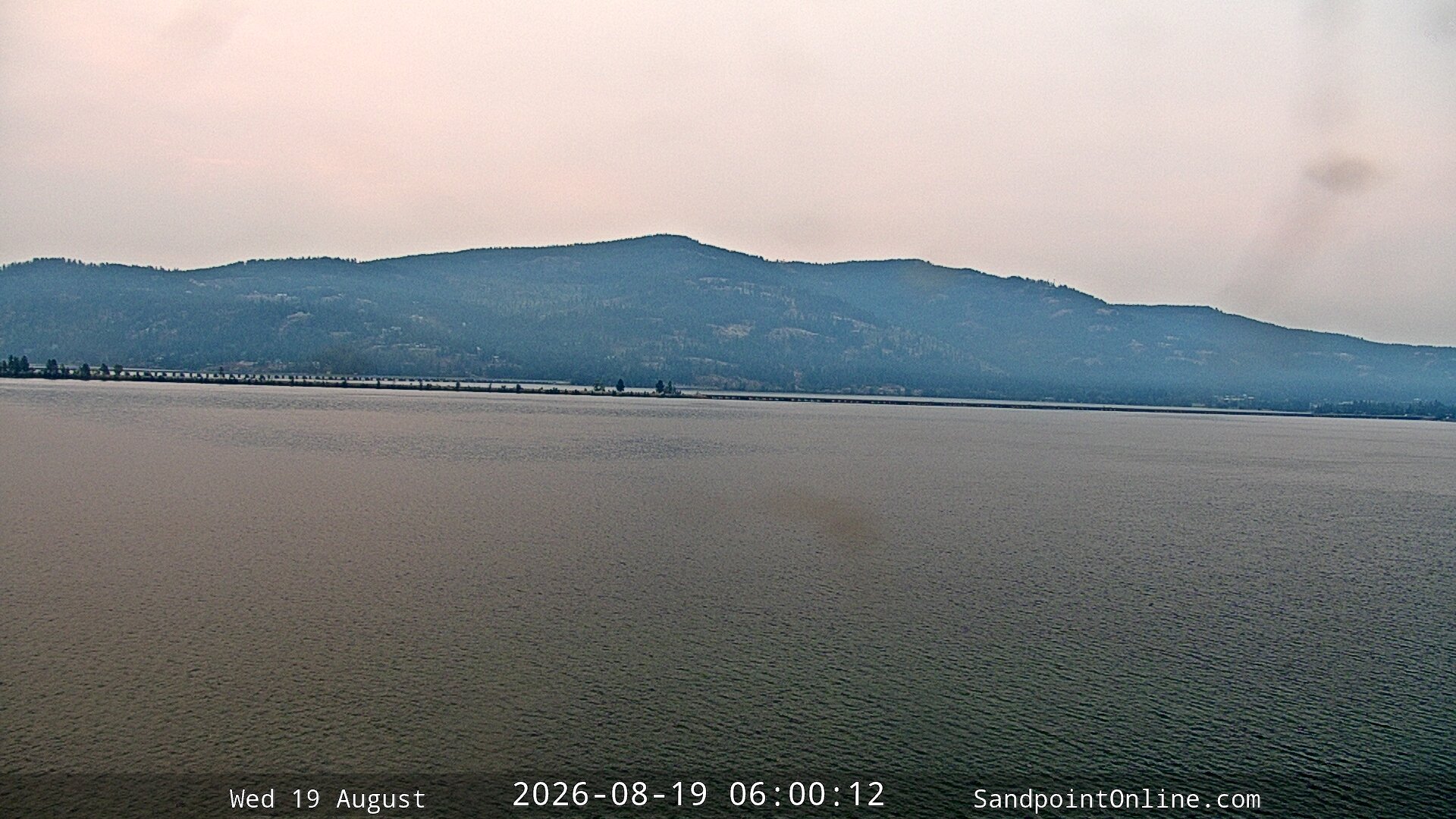 time-lapse frame, Sandpoint Online - Long Bridge webcam