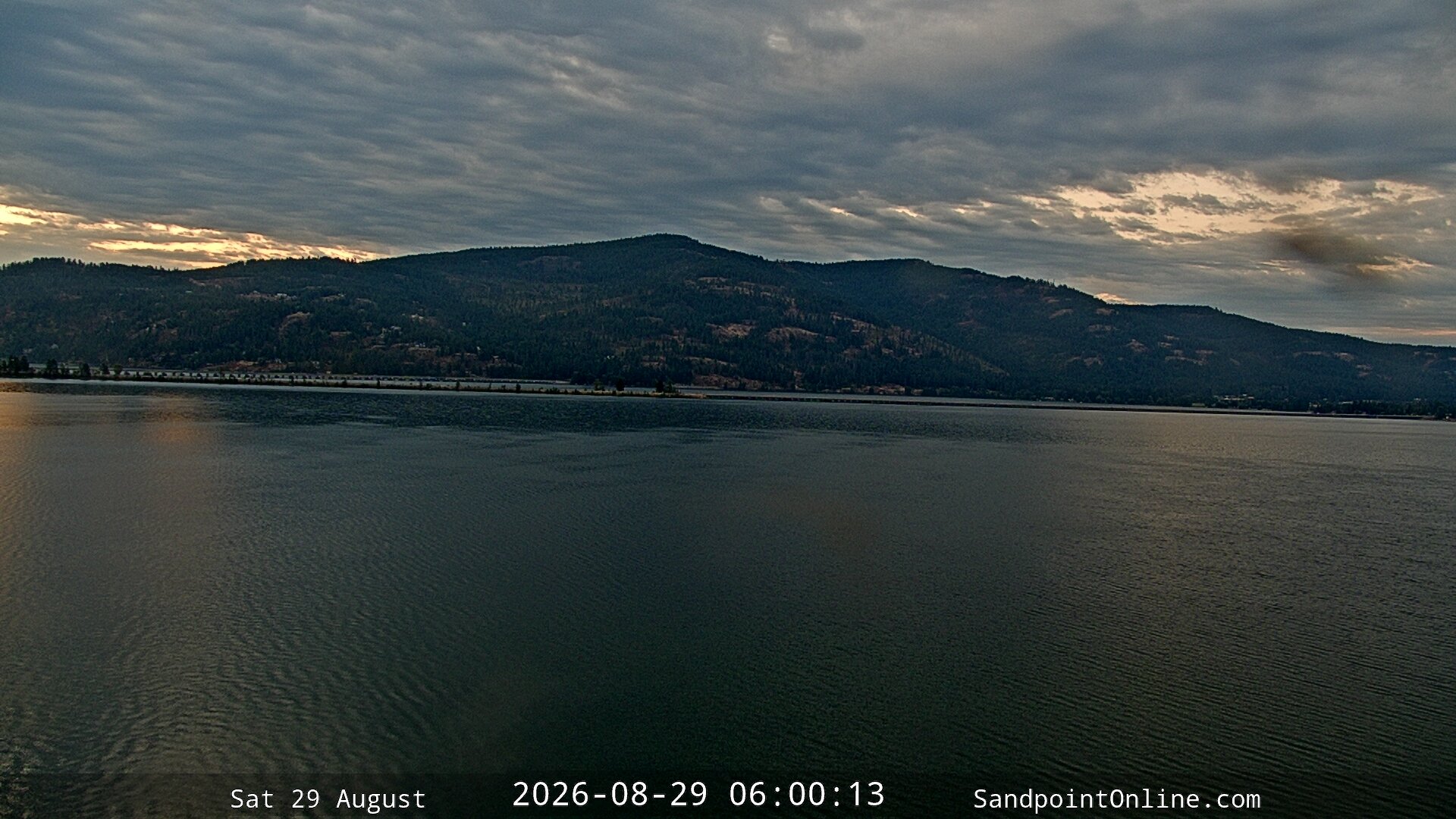 time-lapse frame, Sandpoint Online - Long Bridge webcam