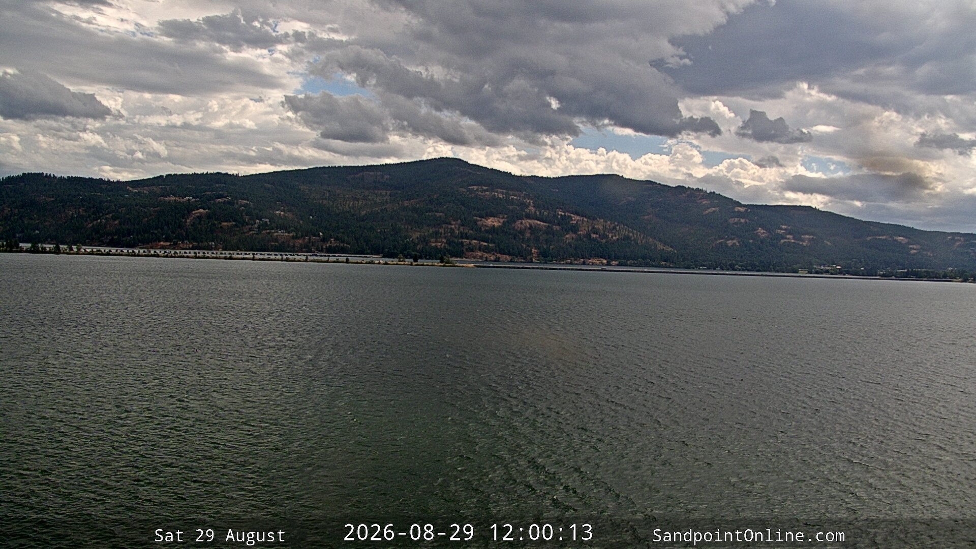 view from Sandpoint Online - Long Bridge on 2026-08-29