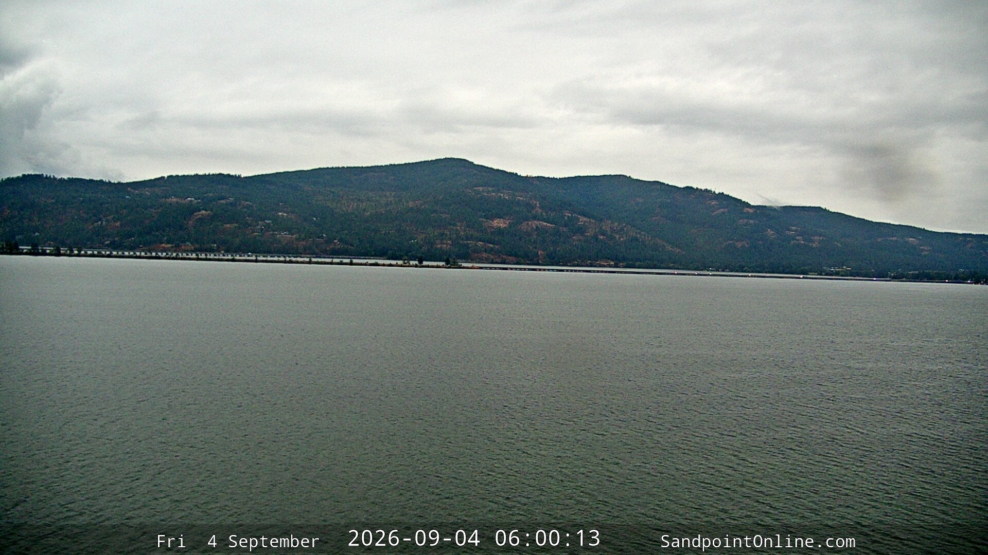 time-lapse frame, Sandpoint Online - Long Bridge webcam